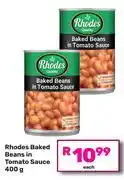 Game Rhodes Baked Beans In Tomato Sauce-400g offer