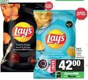 Spar Lay's Potato Chips Assorted-For Any 2 x 120g offer