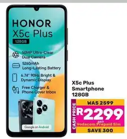Game Honor X5c Plus Smartphone 128GB offer