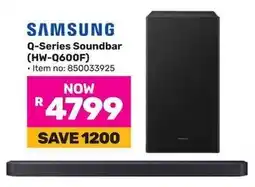 Game Samsung Q-Series Soundbar offer