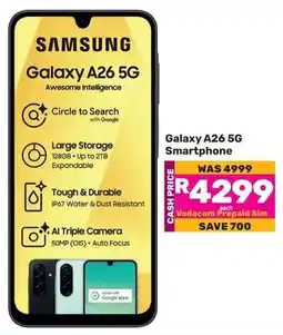 Game Samsung Galaxy A26 5G Smartphone offer
