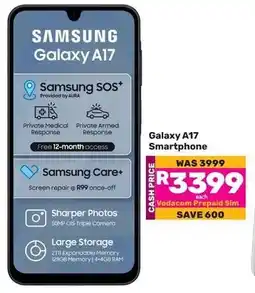 Game Samsung Galaxy A17 Smartphone offer