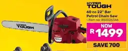 Game Hyper Tough 60 cc 22" Bar Petrol Chain Saw offer