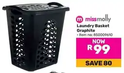 Game Miss Molly Laundry Basket Graphite offer