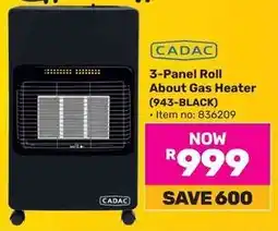 Game Cadac 3-Panel Roll About Gas Heater offer