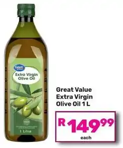 Game Great Value Extra Virgin Olive Oil offer