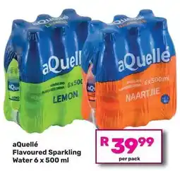 Game aQuellé Flavoured Sparkling Water offer