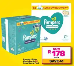 Game Pampers Baby Wipes Fresh OR Sensitive offer