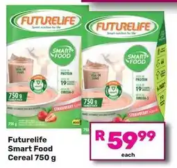 Game Futurelife Smart Food Cereal offer