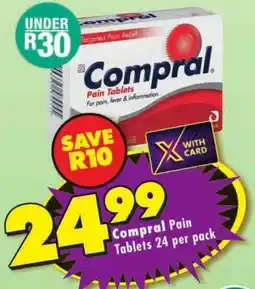 Shoprite Compral Pain Tablets offer