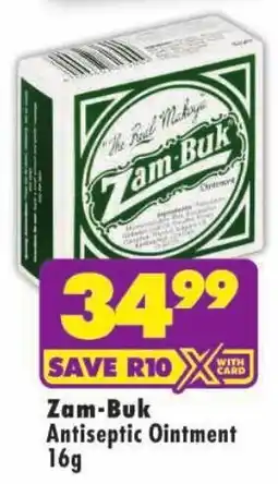 Shoprite Zam-Buk Antiseptic Ointment offer