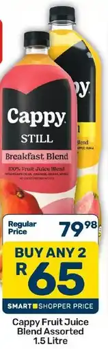 Pick n Pay Hypermarket Cappy Fruit Juice Blend Assorted offer