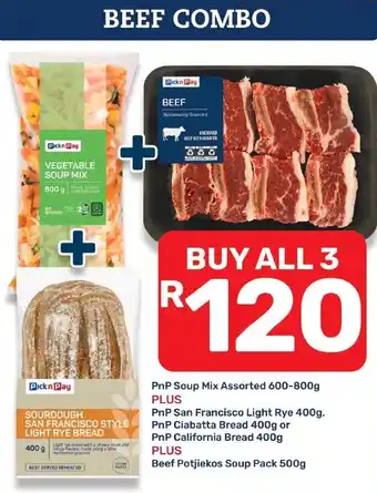 Pick n Pay Hypermarket Beef Combo offer