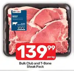 Pick n Pay Hypermarket Bulk Club and T-Bone Steak Pack offer