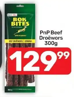 Pick n Pay Hypermarket PnP Beef Droëwors offer