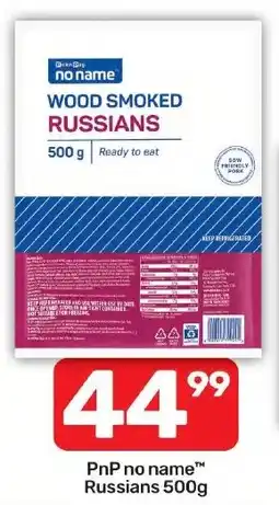 Pick n Pay Hypermarket PnP no name Russians offer