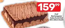 Pick n Pay Hypermarket PnP Rectangular Cake Assorted offer