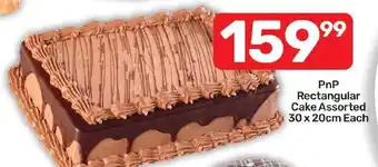 Pick n Pay Hypermarket PnP Rectangular Cake Assorted offer