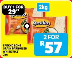 Usave Spekko long grain parboiled white rice offer