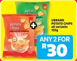 Usave Ubrand potato chips offer