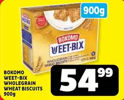 Usave Bokomo weet-bix wholegrain wheat biscuits offer