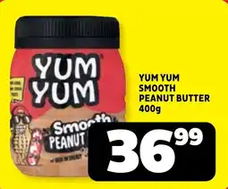 Usave Yum yum smooth peanut butter offer
