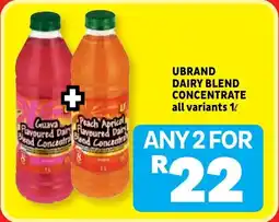 Usave Ubrand dairy blend concentrate offer