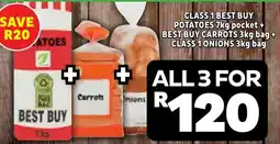 Usave All 3 for R120 offer