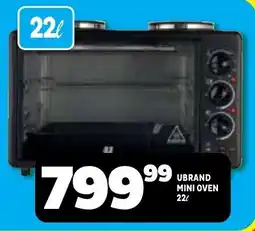 Usave Ubrand mini oven offer