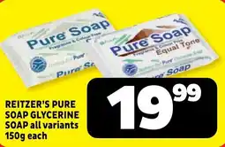 Usave Reitzer's pure soap glycerine soap offer