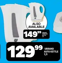 Usave Ubrand auto kettle offer