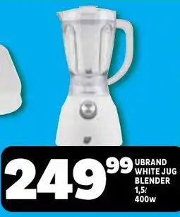 Usave Ubrand white jug blender 400w offer