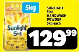 Usave Sunlight 5in1 Handwash Powder offer