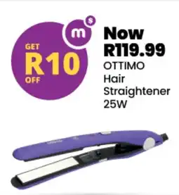 Shoprite Ottimo Hair Straightener 25W offer