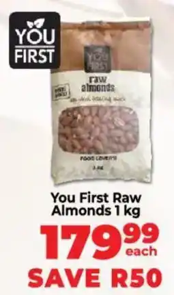 Food Lover's Market You First Raw Almonds offer