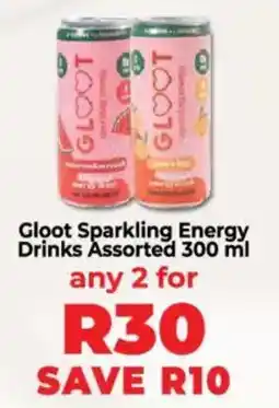Food Lover's Market Gloot Sparkling Energy Drinks Assorted offer
