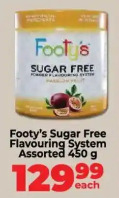 Food Lover's Market Footy's Sugar Free Flavouring System Assorted offer