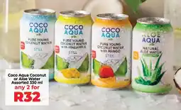 Food Lover's Market Coco Aqua Coconut or Aloe Water Assorted offer