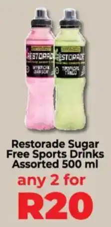 Food Lover's Market Restorade Sugar Free Sports Drinks Assorted offer