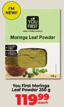 Food Lover's Market You First Moringa Leaf Powder offer