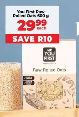 Food Lover's Market You First Raw Rolled Oats offer