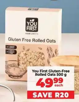 Food Lover's Market You First Gluten-Free Rolled Oats offer
