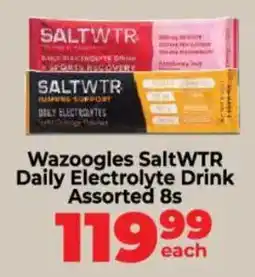 Food Lover's Market Wazoogles SaltWTR Daily Electrolyte Drink Assorted offer