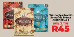 Food Lover's Market Wazoogles Protein Smoothie Blends Assorted offer