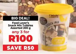 Food Lover's Market Food Lover's Snack Mix Tubbies Assorted offer