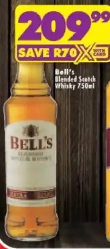 Shoprite Liquor Bell's Blended Scotch Whisky offer