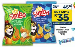 Pick n Pay Simba Potato Chips Assorted offer
