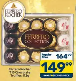 Pick n Pay Ferrero Rocher T15 Chocolate Truffles offer