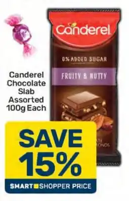 Pick n Pay Canderel Chocolate Slab Assorted offer