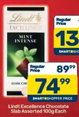 Pick n Pay Lindt Excellence Chocolate Slab Assorted offer